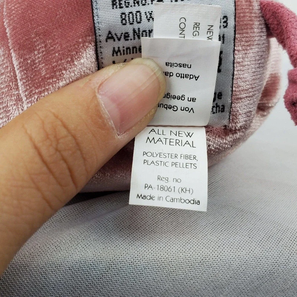 JellyCat 10 inch Piggy Might Fly Plush Crushed Velvet Pig Wings Stuffed Toy - Picture 8 of 10